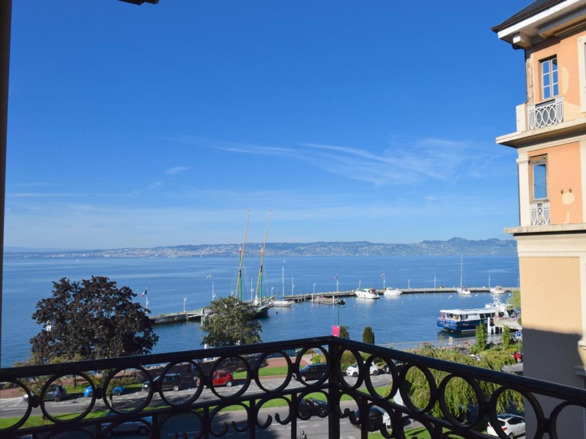 Appartement Charmant Avec Balcon, Wifi Et Animaux Admis A Evian-Les-Bains - Fr-1-498-14 Εξωτερικό φωτογραφία